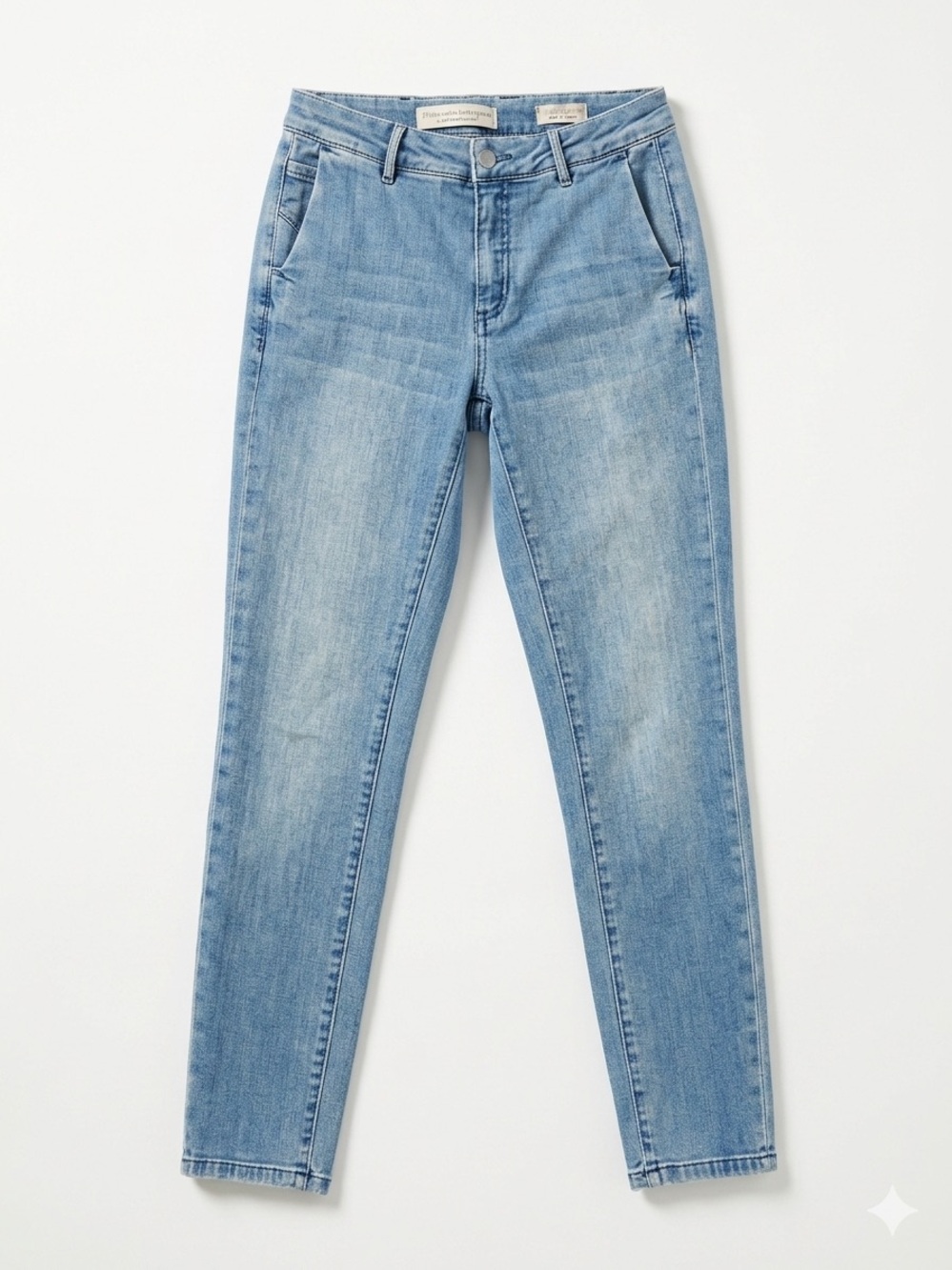 Anthro Pilcro and the Letterpress High Rise Slant Pocket Jeans Slim Straight